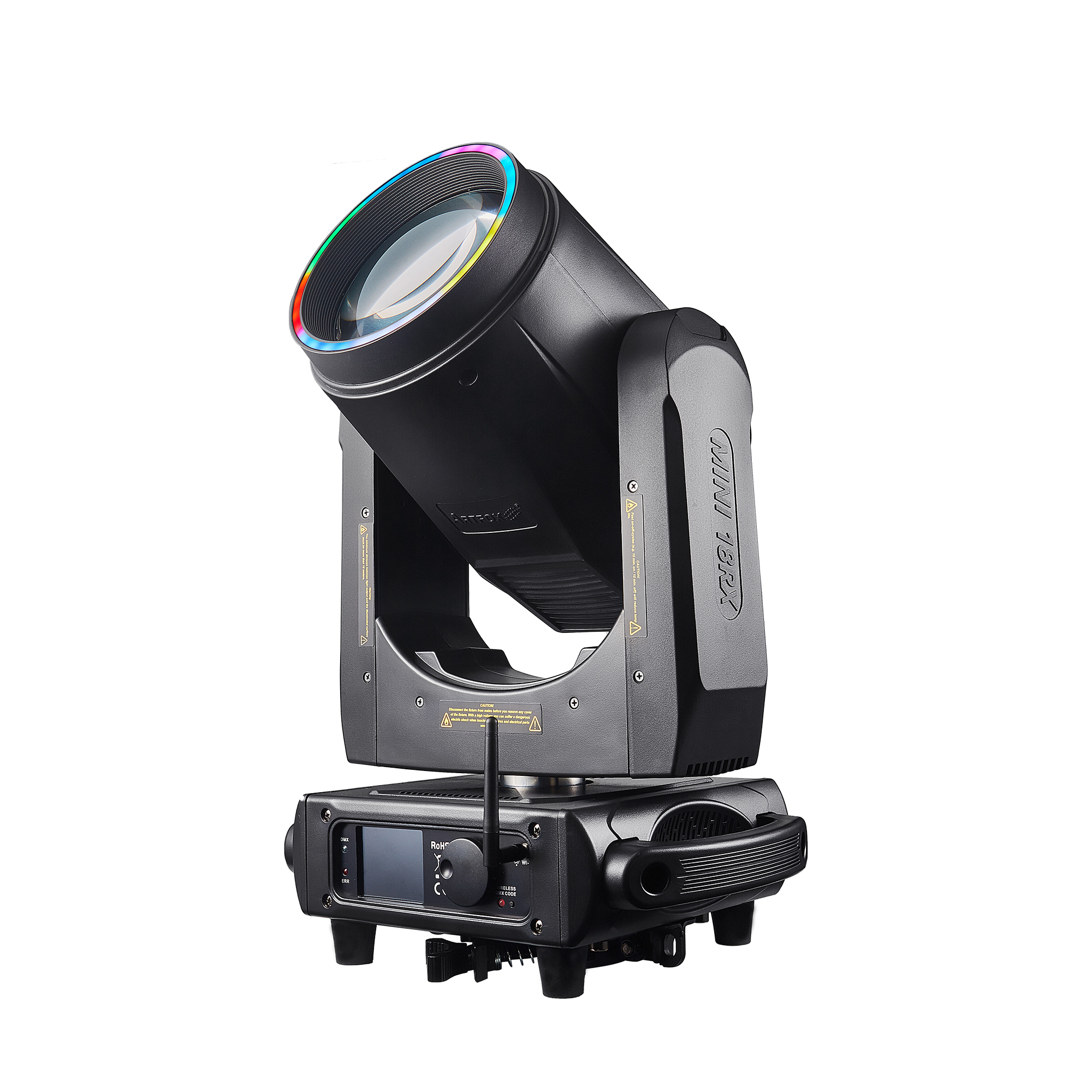 Moving Head Light:382w lamp, Wireless, 6 Prisms, 15 Prisms effects, Rainbow effects, dynamic Gobos